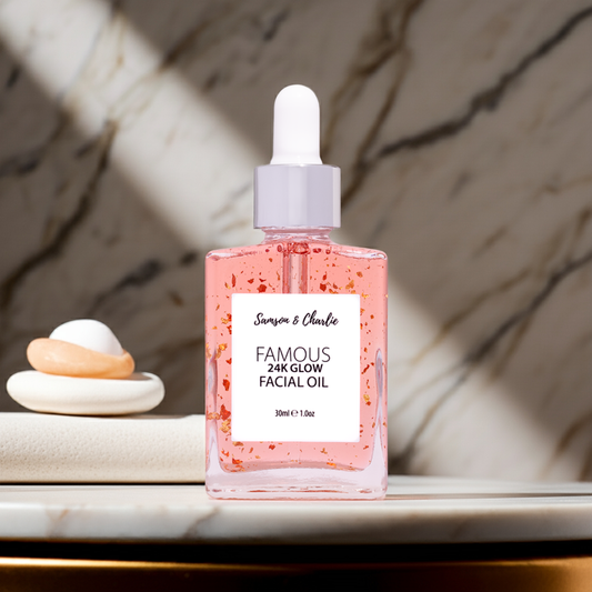 Famous 24k Glow Anti-Aging Facial Oil