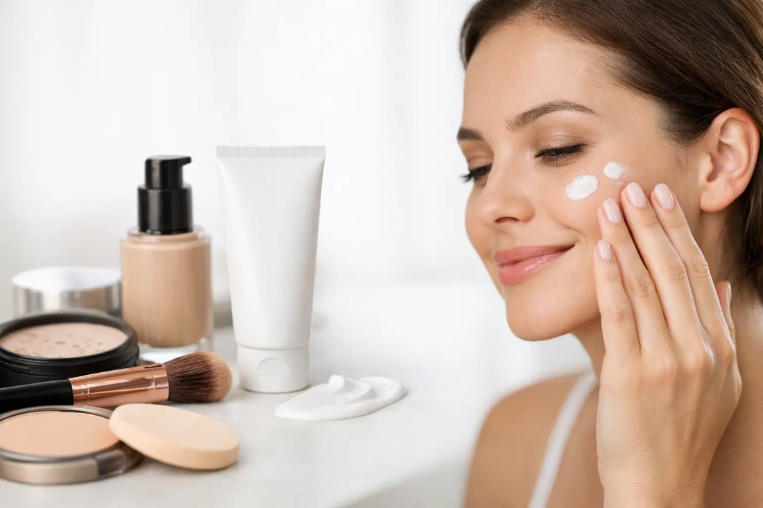 How to Apply Mineral Sunscreen Under Makeup