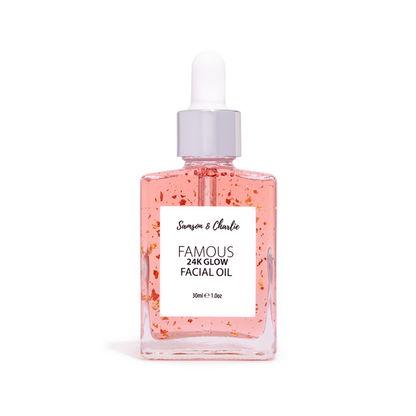 Famous 24k Glow Anti-Aging Facial Oil